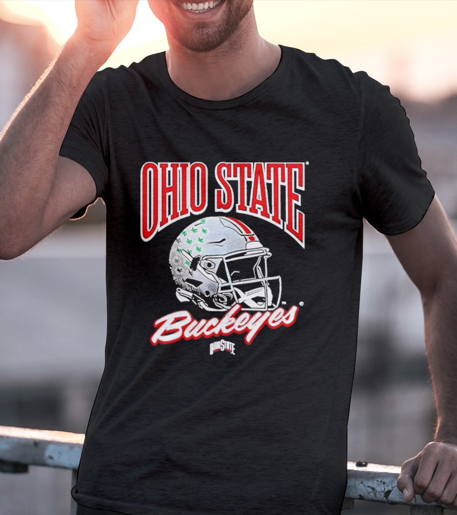 Ohio State Buckeyes Helmet Ncaa Football T-Shirt