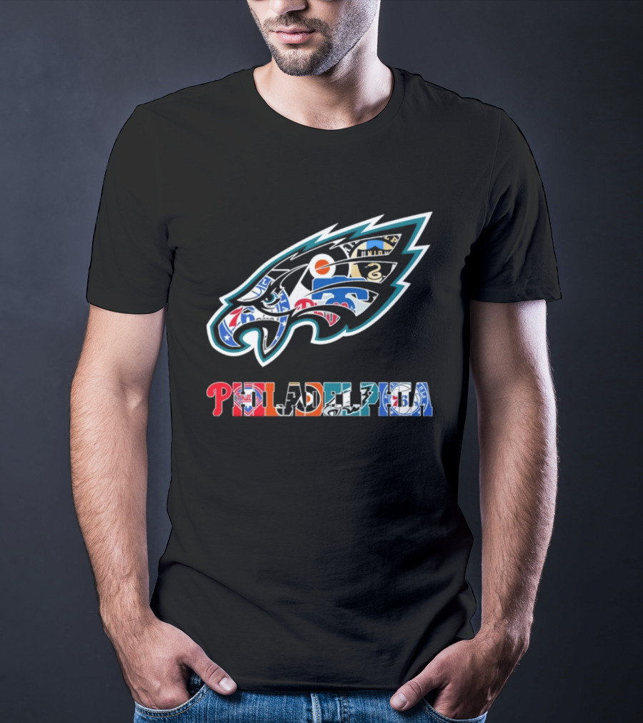 Philadelphia Eagles And Sports Teams Symbolic T-Shirt