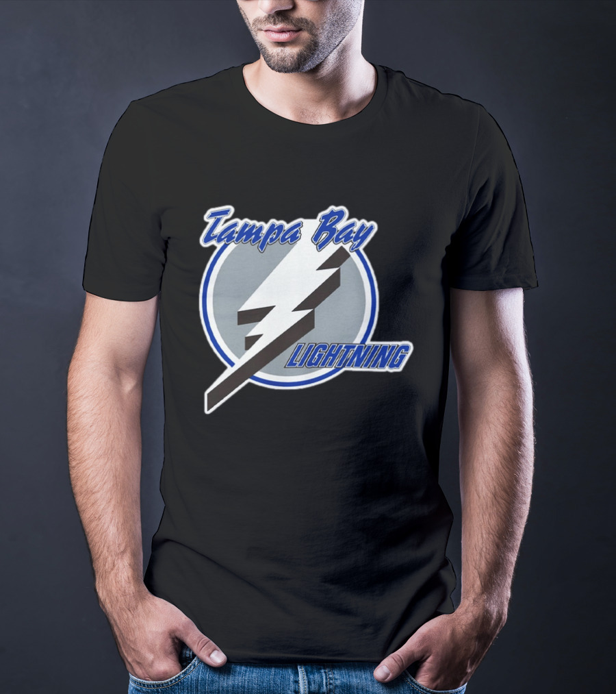 Tampa Bay Lightning 90s Vintage Style Retro Classic NHL Team T-Shirt