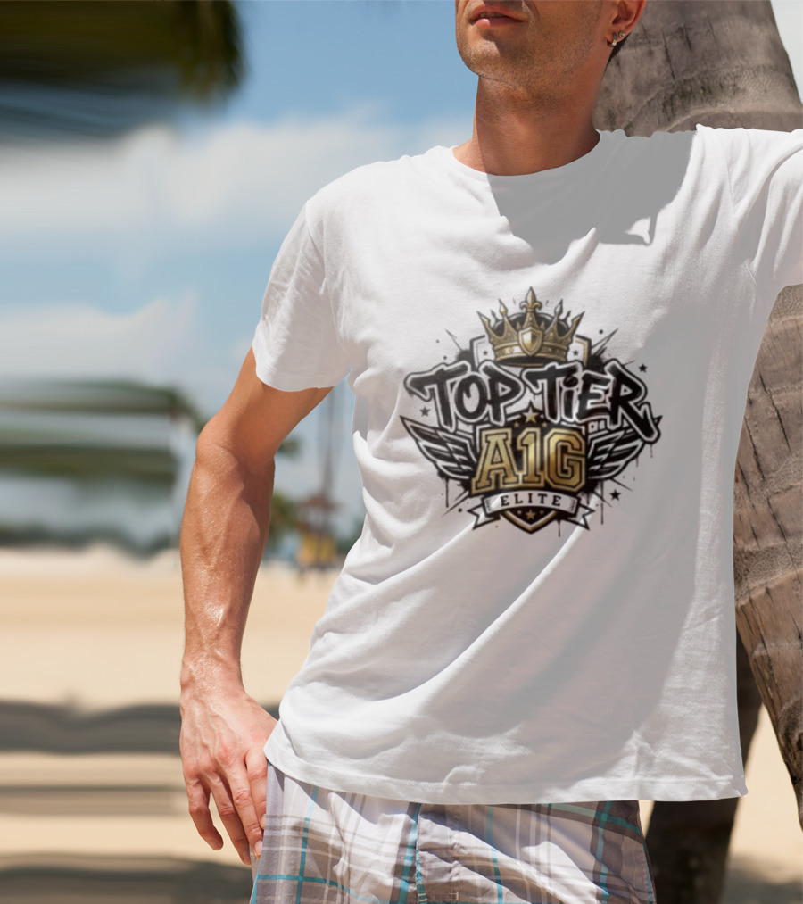 Elite A1G Top Tier Crown T-Shirt