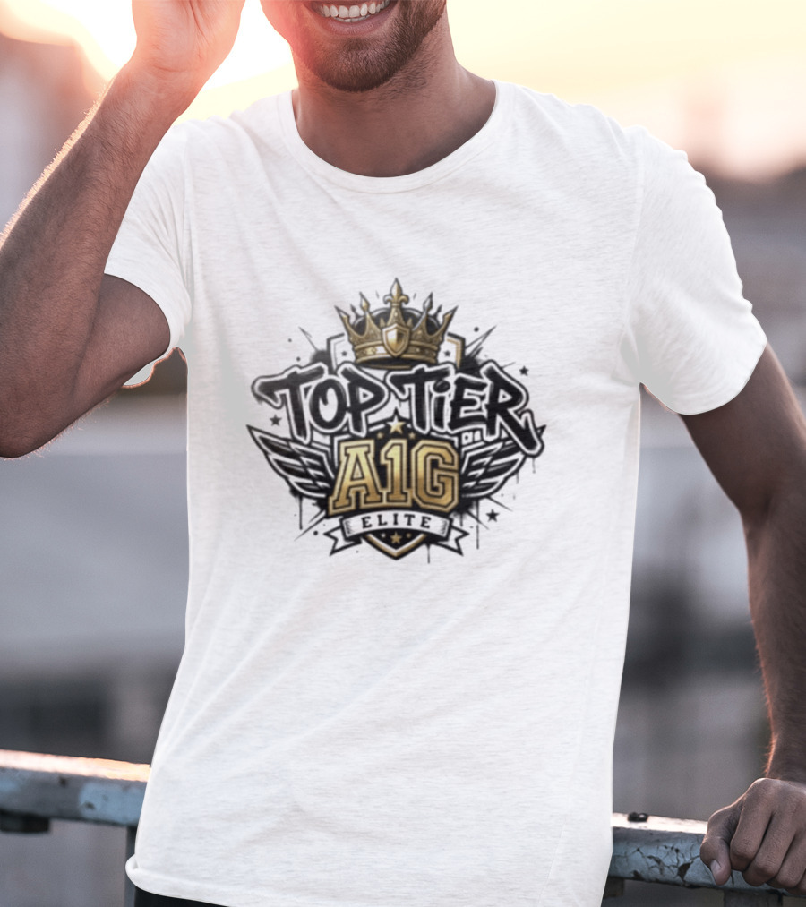 Elite A1G Top Tier Crown T-Shirt