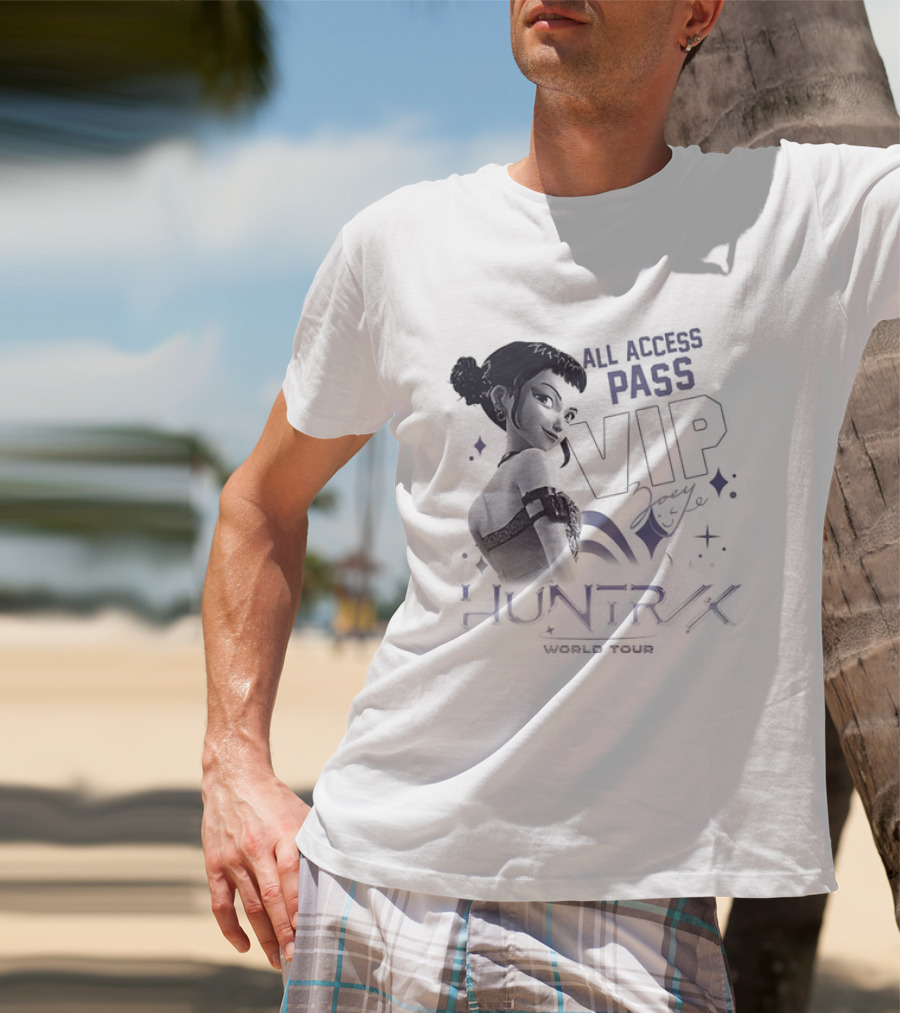 All Access Pass VIP KPop Demon Hunters Zoey T-Shirt