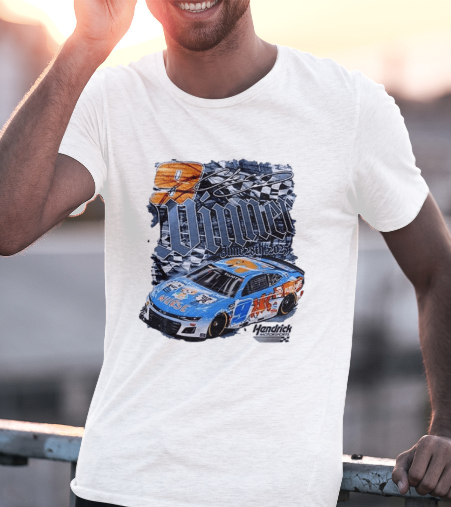 9 Chase Elliott Winner June 26th 2022 Hendrick Motorsports T-Shirt