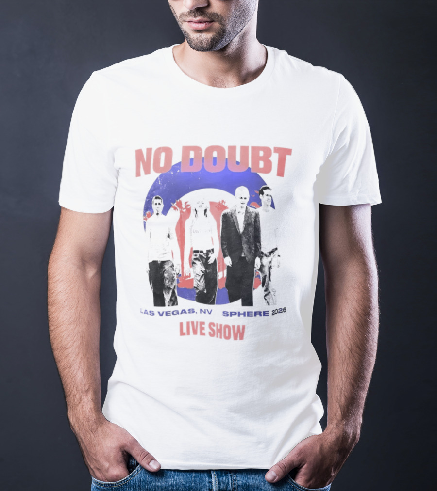 No Doubt Live Show Las Vegas NV Sphere 2026 T-Shirt