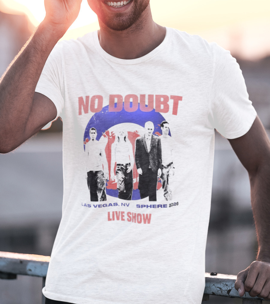 No Doubt Live Show Las Vegas NV Sphere 2026 T-Shirt