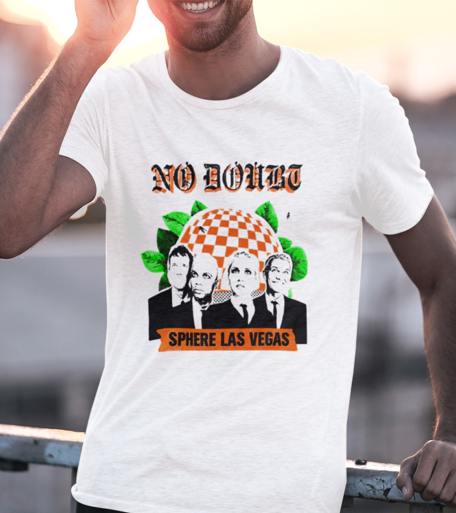 No Doubt Live At Sphere Las Vegas May And June 2026 Concert Photo With Dates T-Shirt