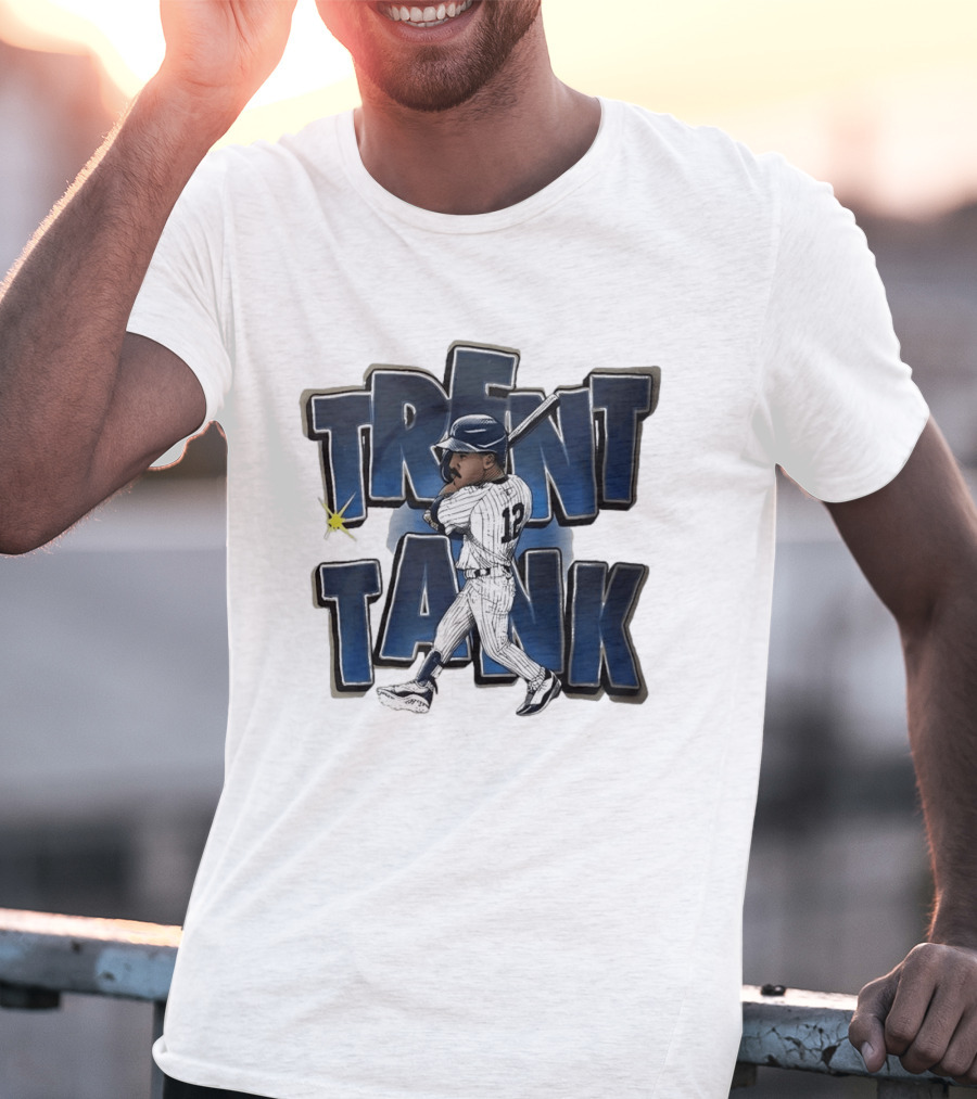 Trent Tank Baseball Homerun Player Number 12 T-Shirt