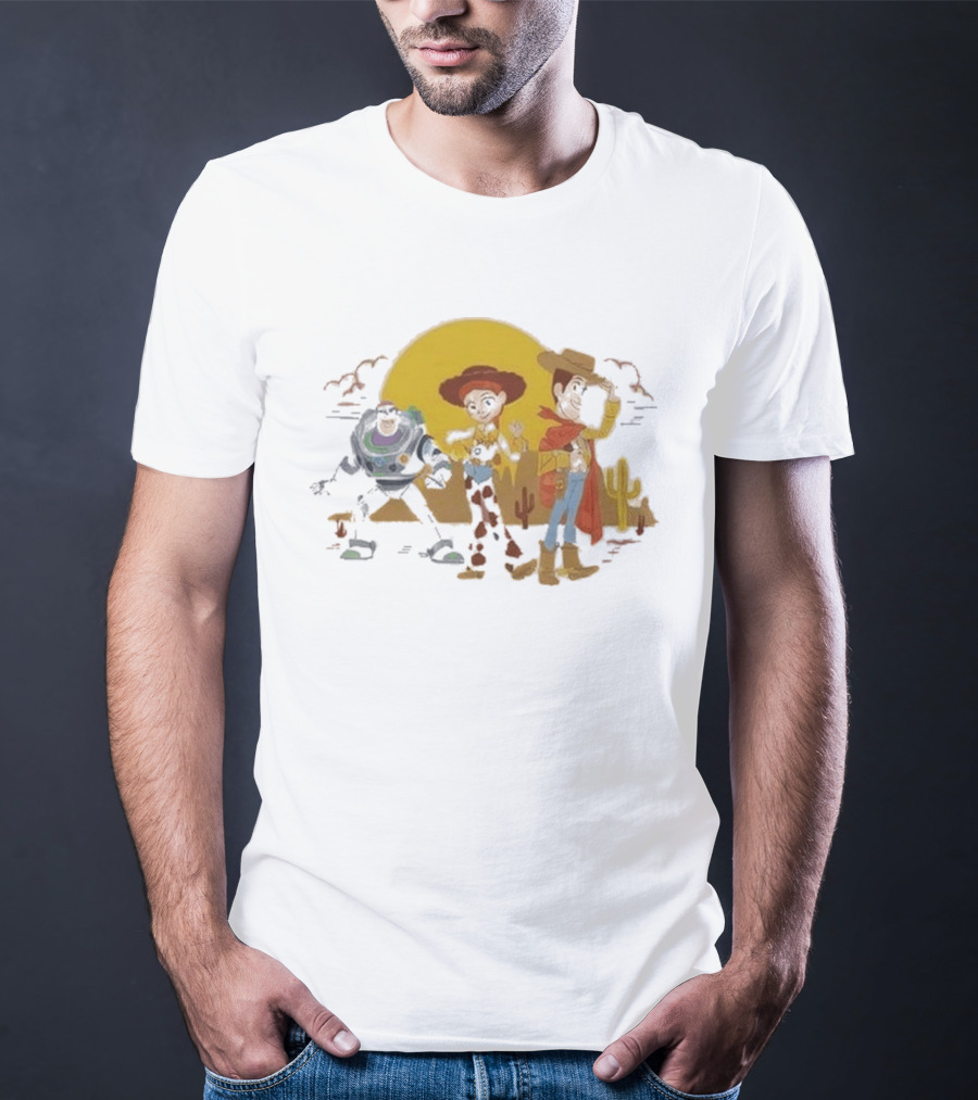 Arizona Diamondbacks X Toy Story Collaboration May 24 2026 Buzz Lightyear Woody Jessie Desert Scene T-Shirt