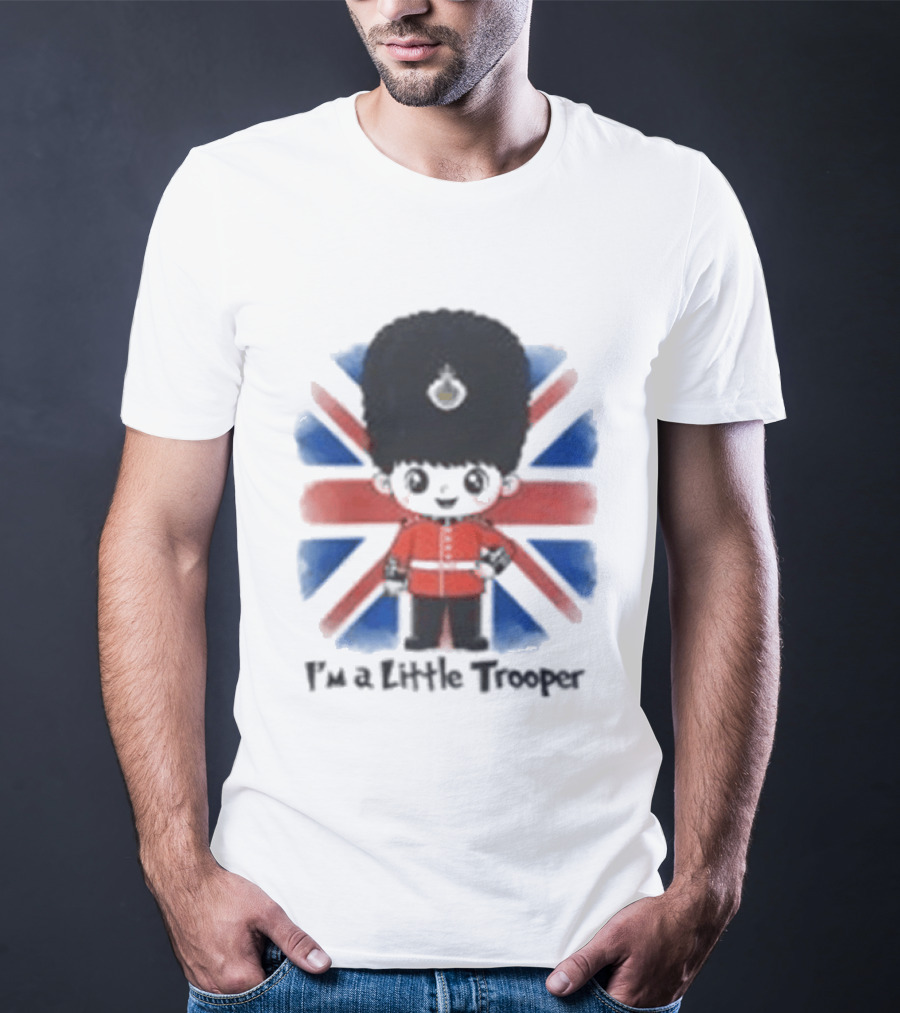 England I'm A Little Trooper British Guard With Union Jack T-Shirt