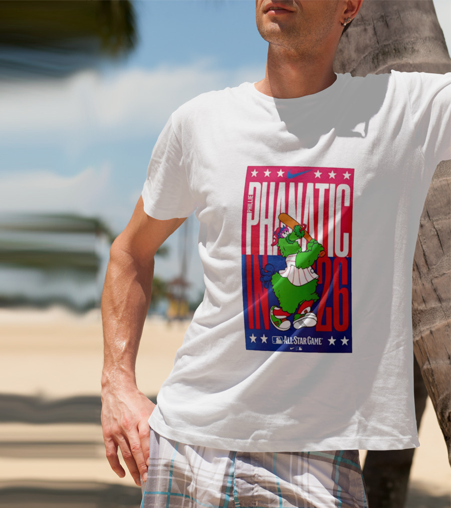 Phillie Phanatic MLB All Star Game 2026 Nike T-Shirt