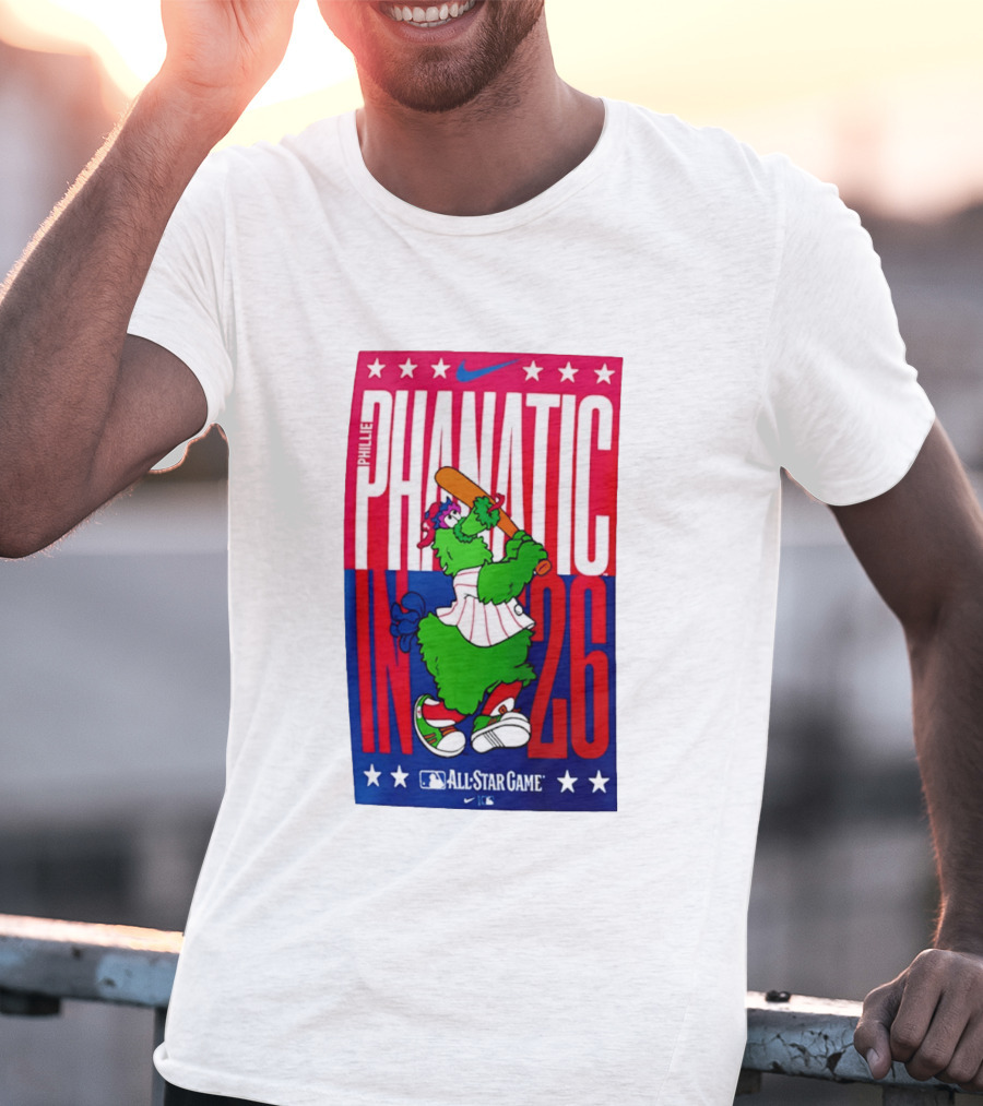 Phillie Phanatic MLB All Star Game 2026 Nike T-Shirt