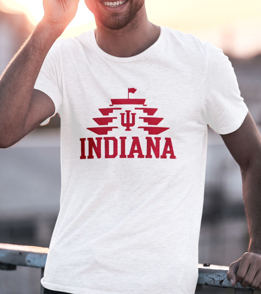 Indianapolis Motor Speedway Indiana Hoosiers IU Racing T-Shirt