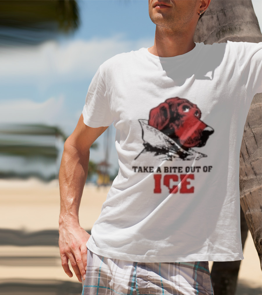 McGruff The Crime Dog Take A Bite Out Of ICE Cops Aren't Your Friend T-Shirt