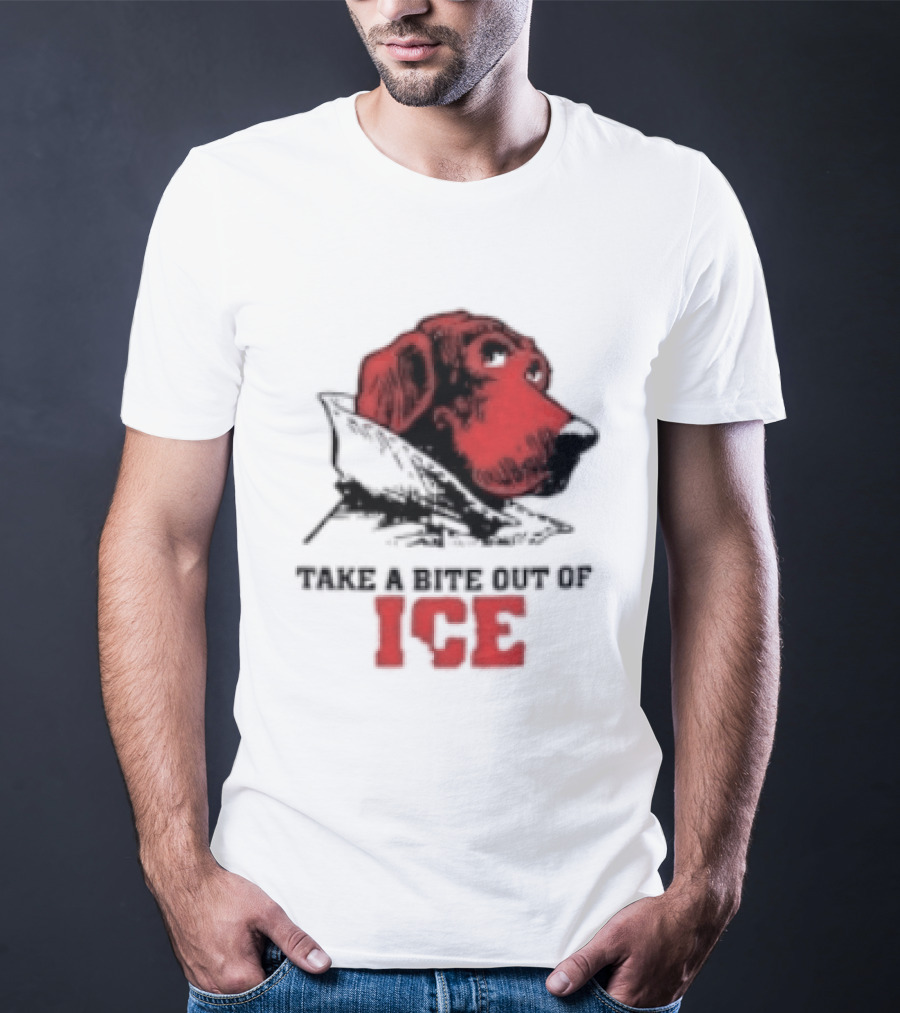 McGruff The Crime Dog Take A Bite Out Of ICE Cops Aren't Your Friend T-Shirt