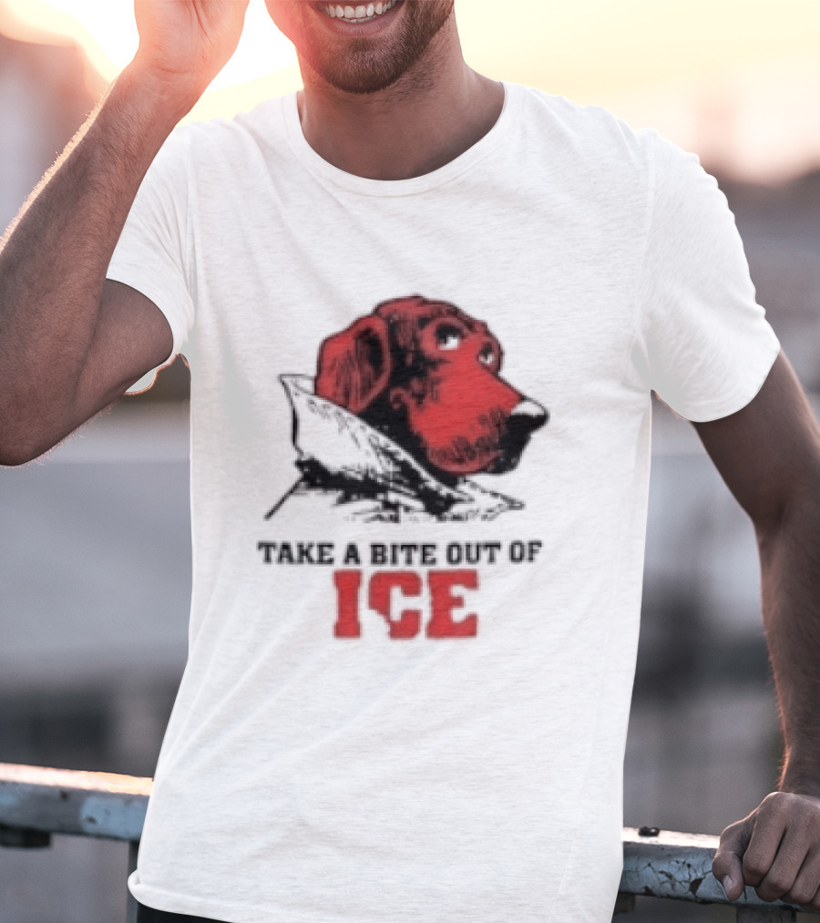 McGruff The Crime Dog Take A Bite Out Of ICE Cops Aren't Your Friend T-Shirt