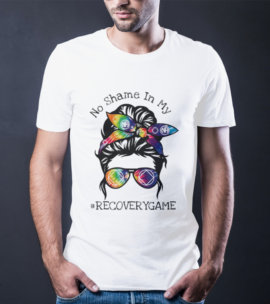 No Shame In My Recoverygame Narcotics Anonymous Alcoholics Anonymous T-Shirt