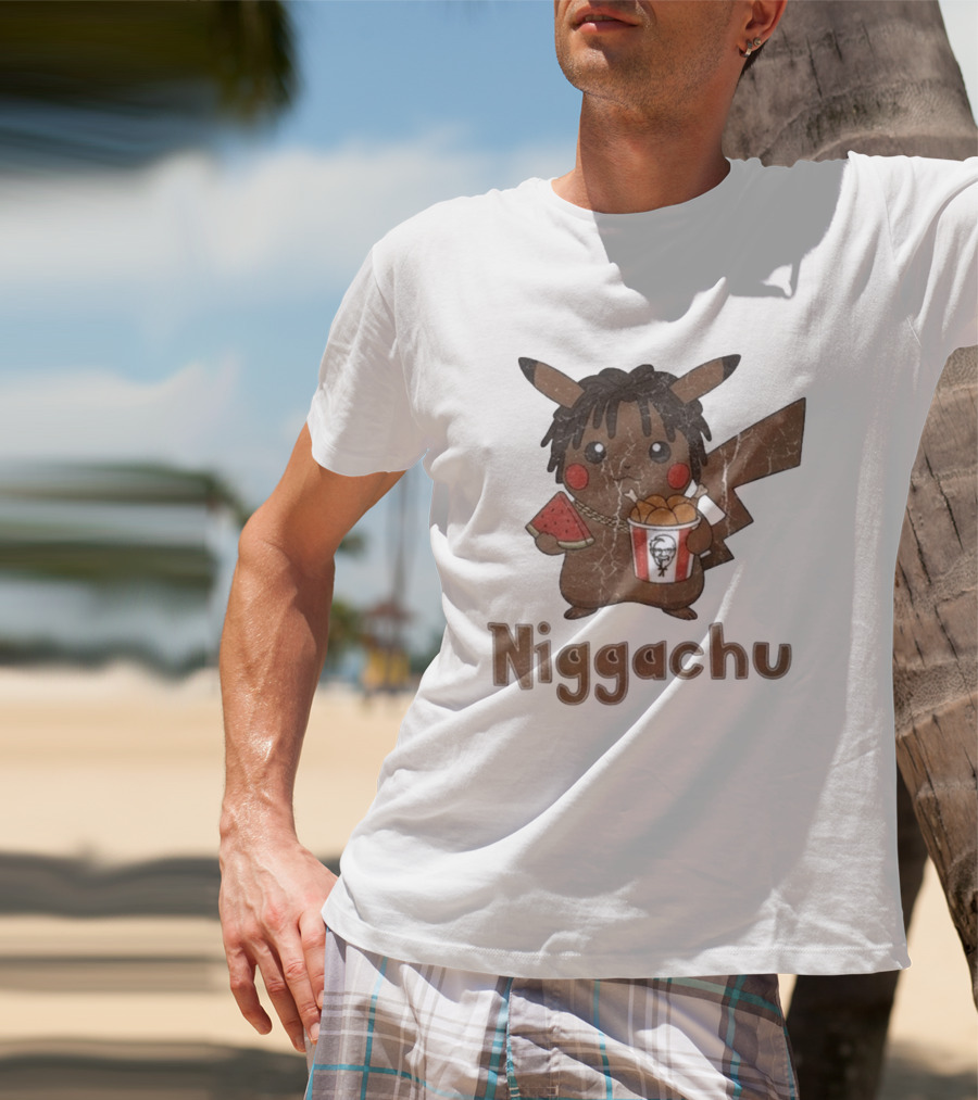 Pokemon PikaJew And Niggachu T-Shirt