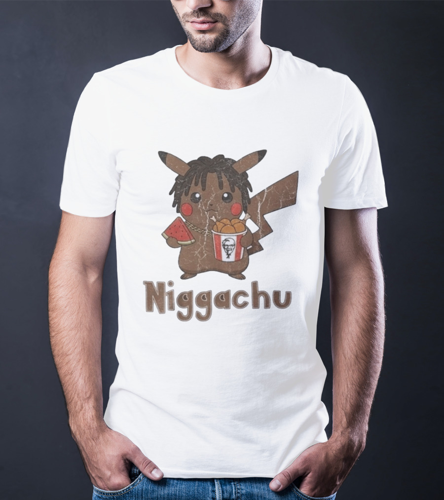 Pokemon PikaJew And Niggachu T-Shirt