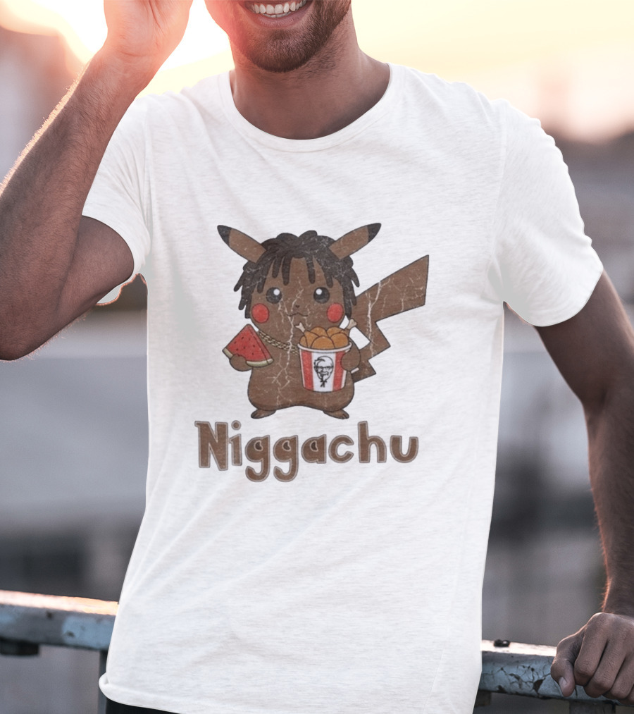 Pokemon PikaJew And Niggachu T-Shirt