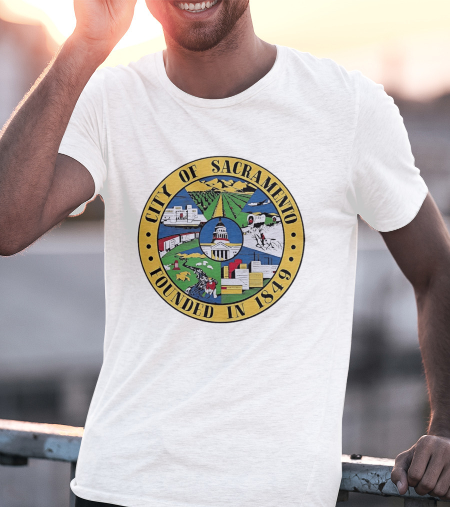 City Of Sacramento Founded In 1849 California T-Shirt