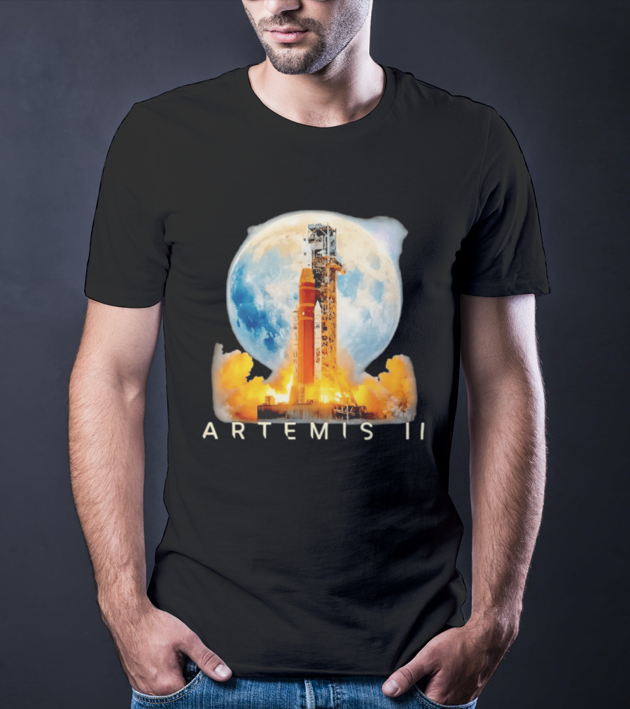 Artemis II Moon Mission NASA Rocket Launch 2026 T-Shirt