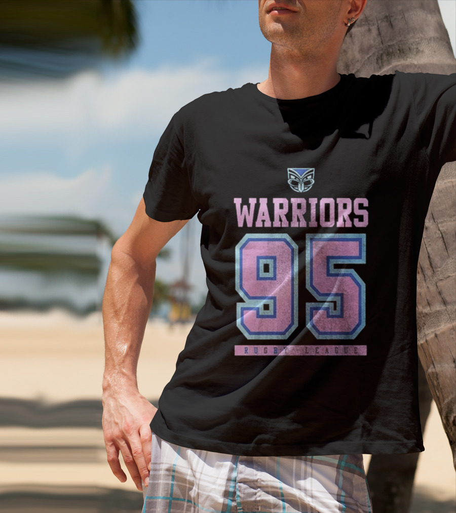 New Zealand Warriors 95 RD Name And Number T-Shirt