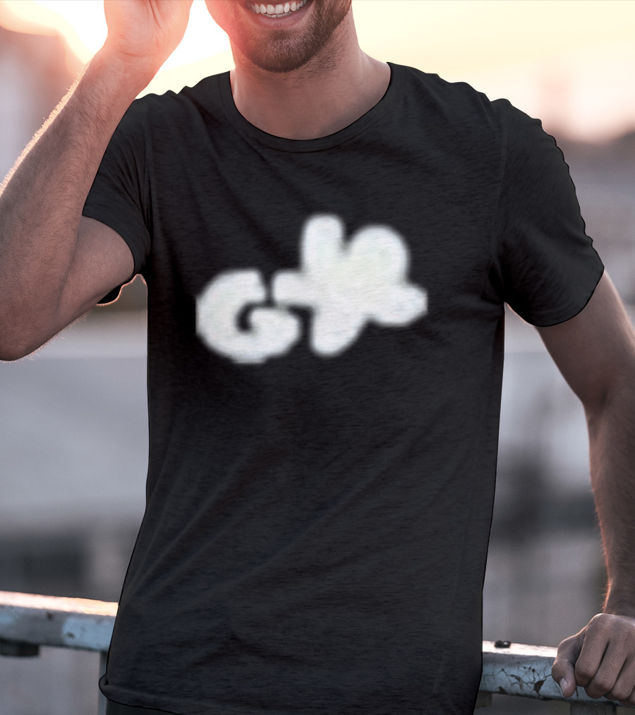 Gouache Hand Printed One By One In The South Of France Composition G+ Plus T-Shirt