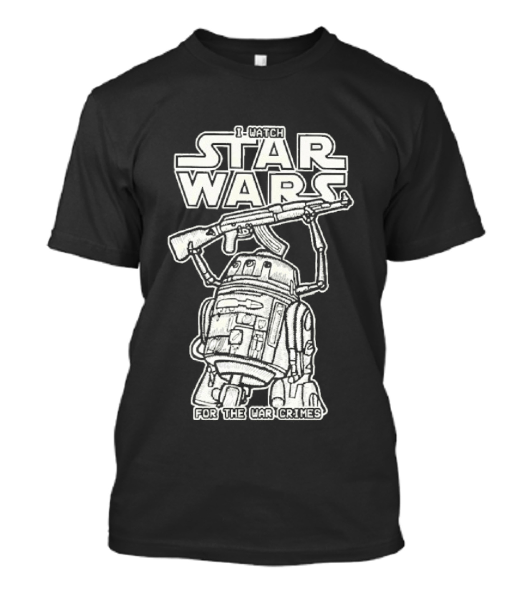 Star Wars Inspired Humor War Crimes T-Shirt