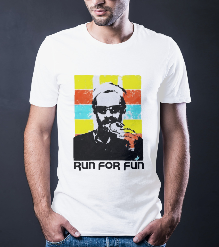 Together Tour Amsterdam Run For Fun 2026 Icon With Sunglasses Eating Pizza T-Shirt