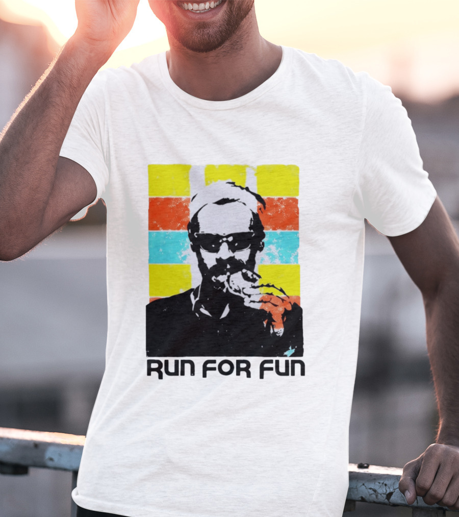 Together Tour Amsterdam Run For Fun 2026 Icon With Sunglasses Eating Pizza T-Shirt