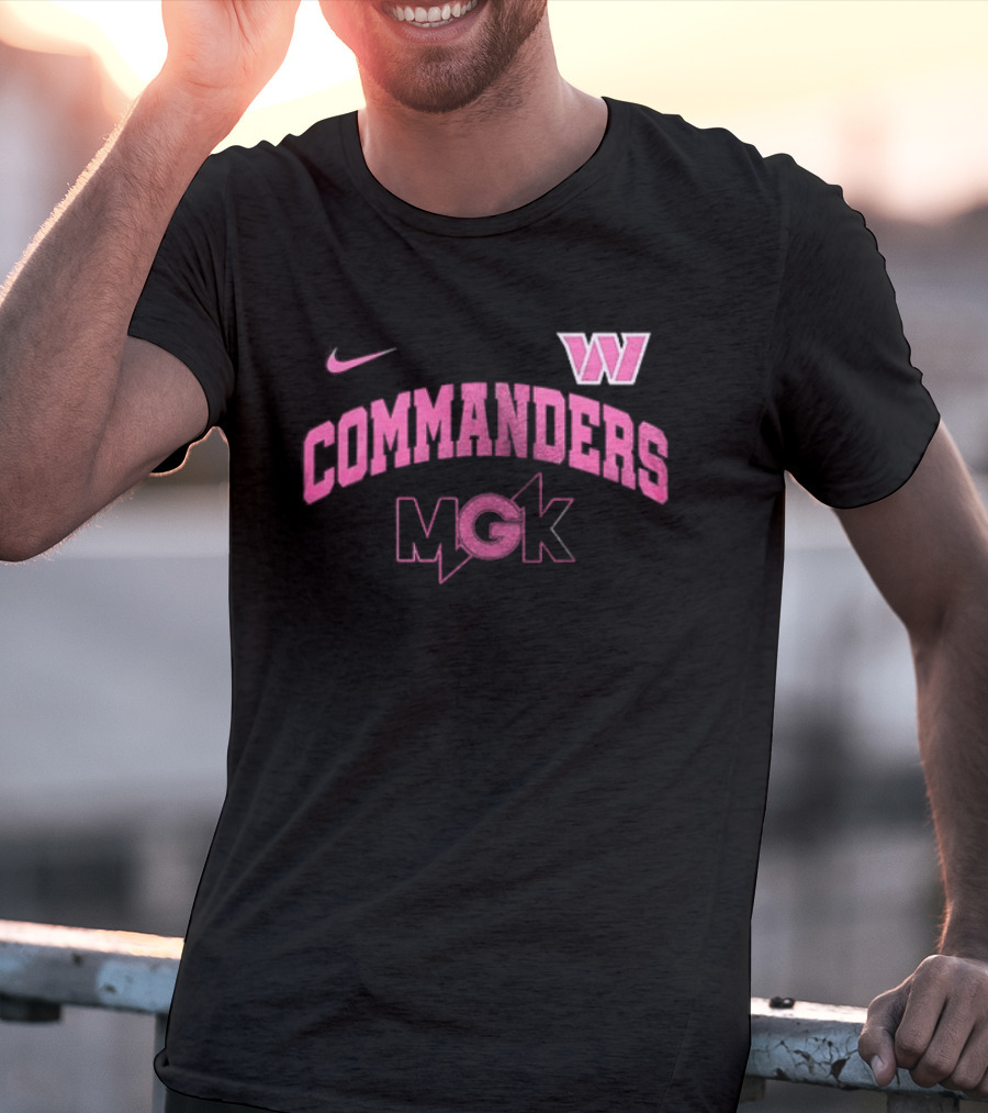Nike MGK Washington Commanders Collaboration T-Shirt
