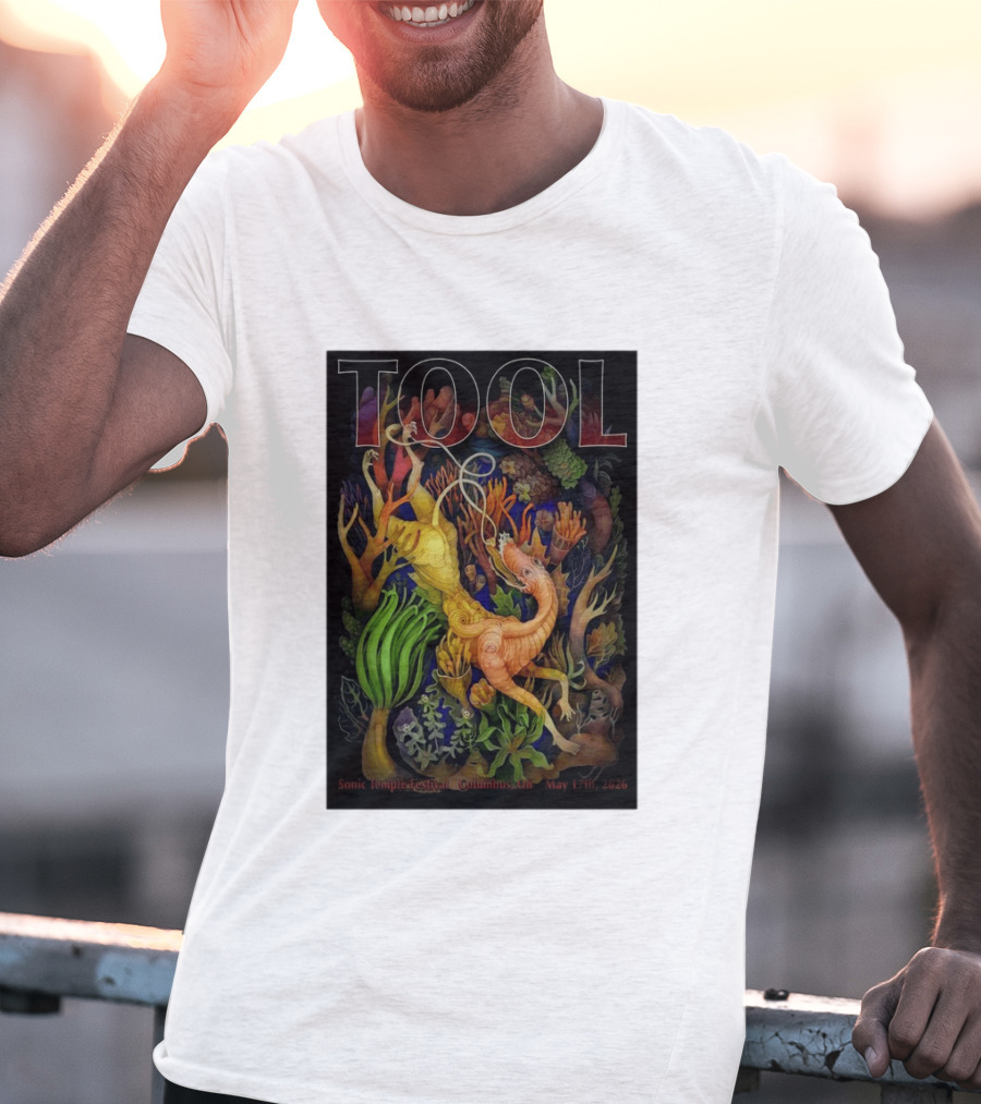 Tool Sonic Temple Festival Columbus OH May 17th 2026 T-Shirt