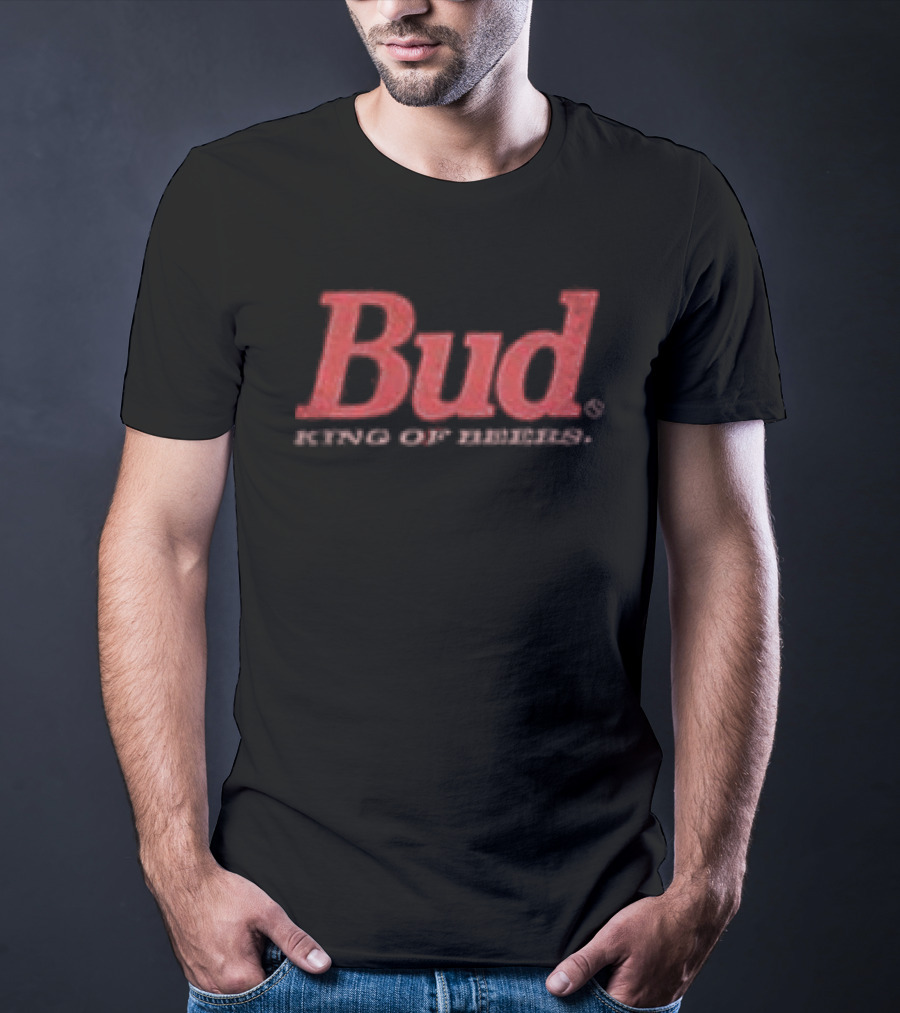 Budweiser Bud King Of Beers US Flag T-Shirt