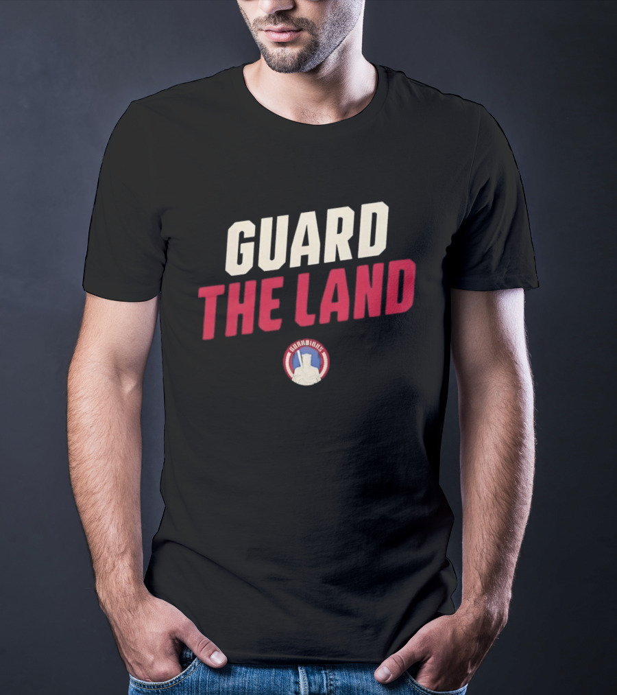 Cleveland Guardians Guard The Land Baseball Team Motto T-Shirt