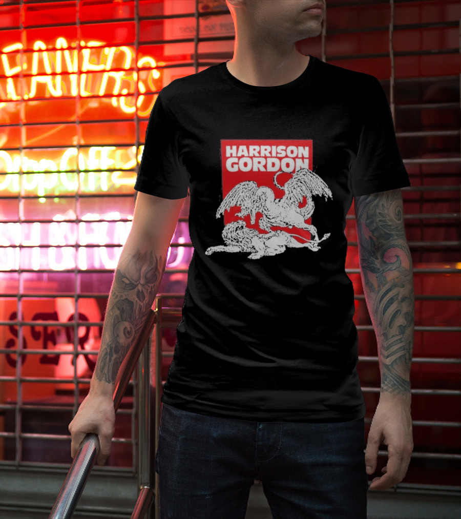Harrison Gordon Tour May 06 2026 Angel And Devil Battle Austin T-Shirt