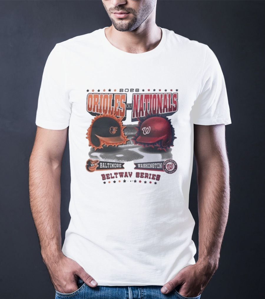 2026 Baltimore Orioles Vs Washington Nationals Beltway Series T-Shirt