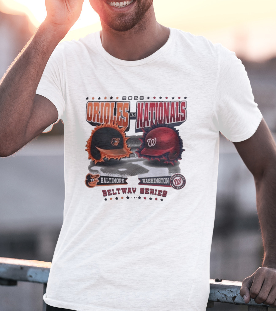 2026 Baltimore Orioles Vs Washington Nationals Beltway Series T-Shirt