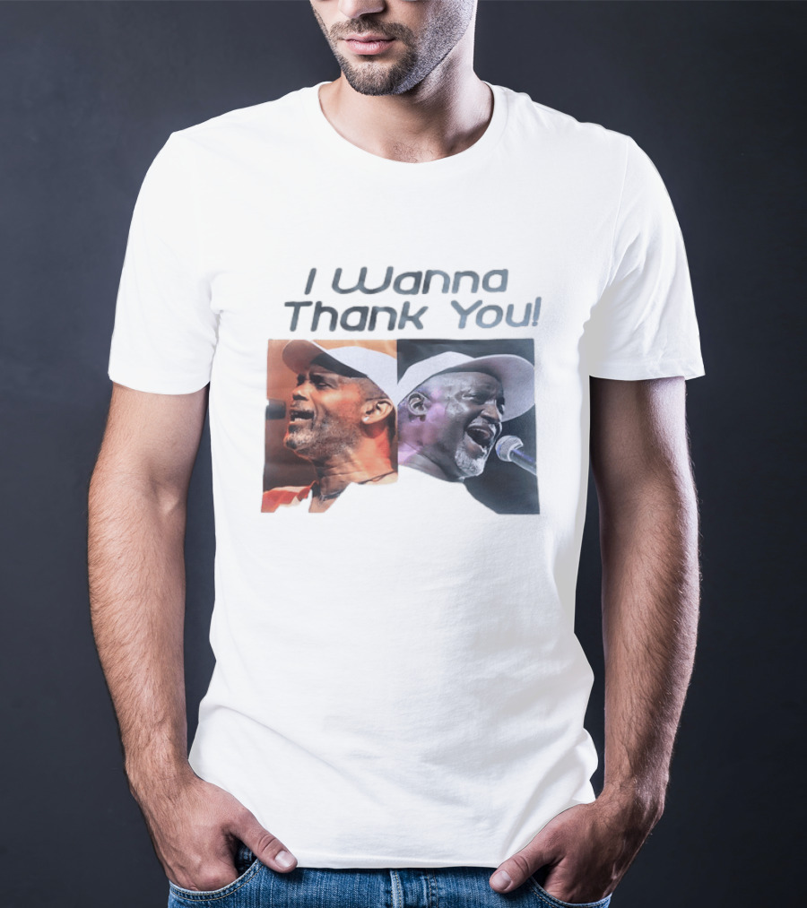 I Wanna Thank You Frankie Beverly Soul Music Legend Live Performance T-Shirt