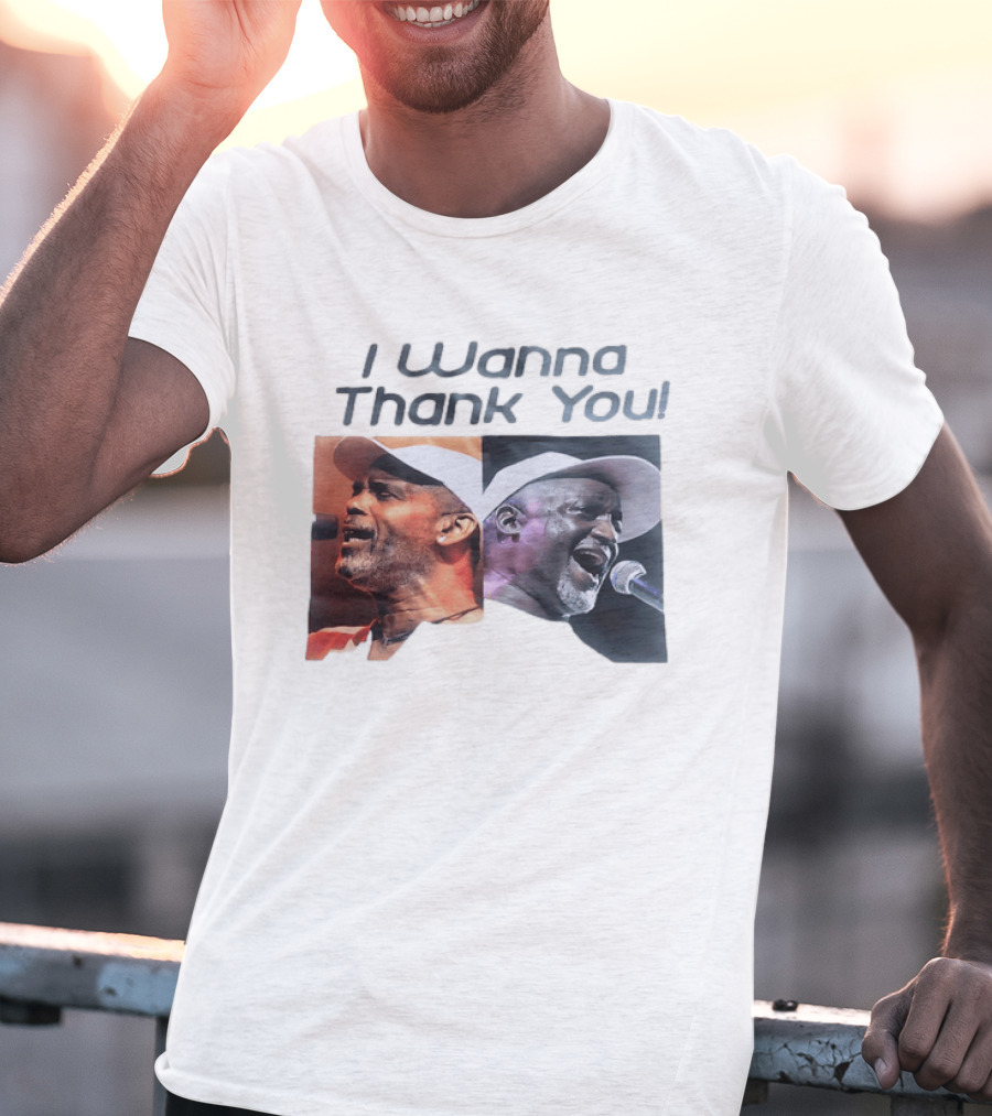 I Wanna Thank You Frankie Beverly Soul Music Legend Live Performance T-Shirt