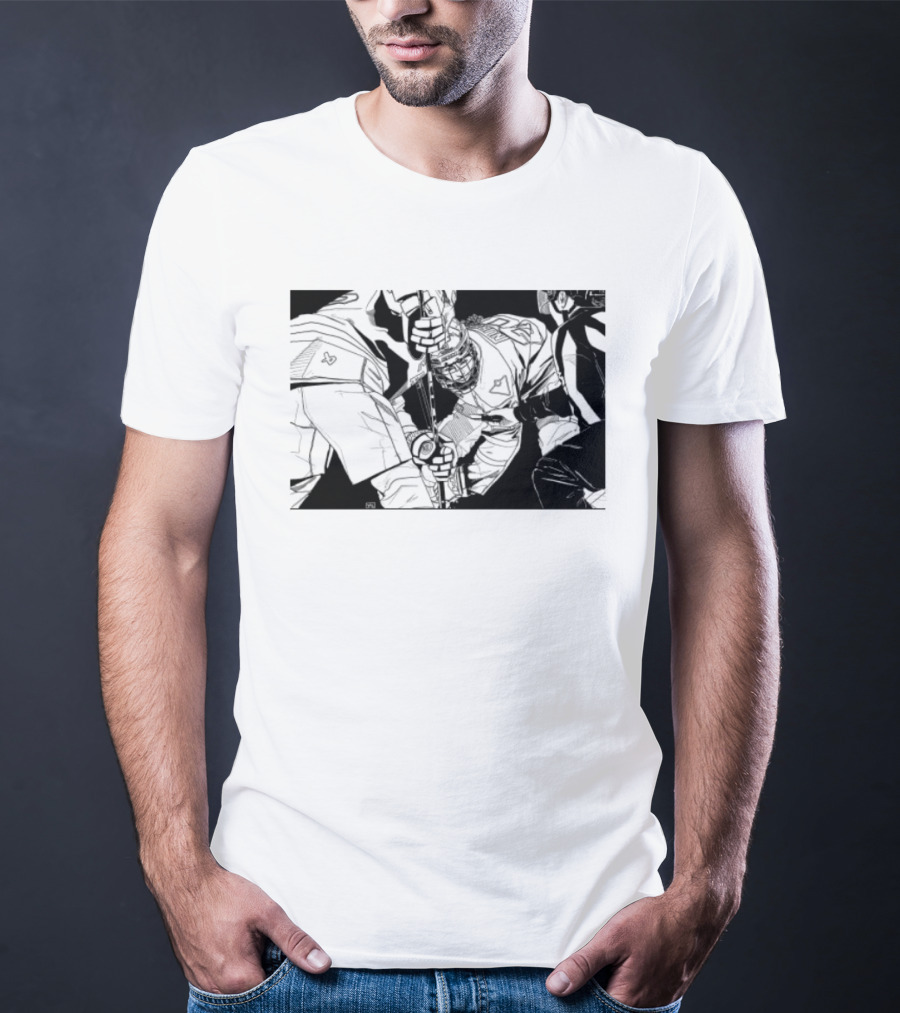 The Face Off 2026 Hockey Player Battle T-Shirt
