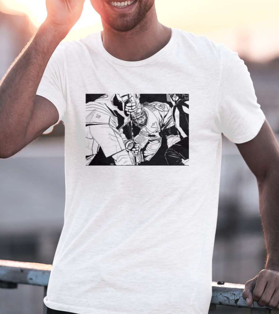 The Face Off 2026 Hockey Player Battle T-Shirt