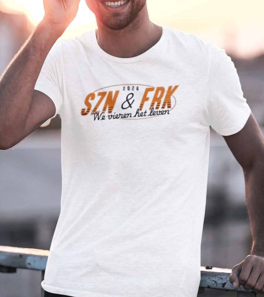 2026 Suzan & Freek We Vieren Het Leven SZN & FRK T-Shirt