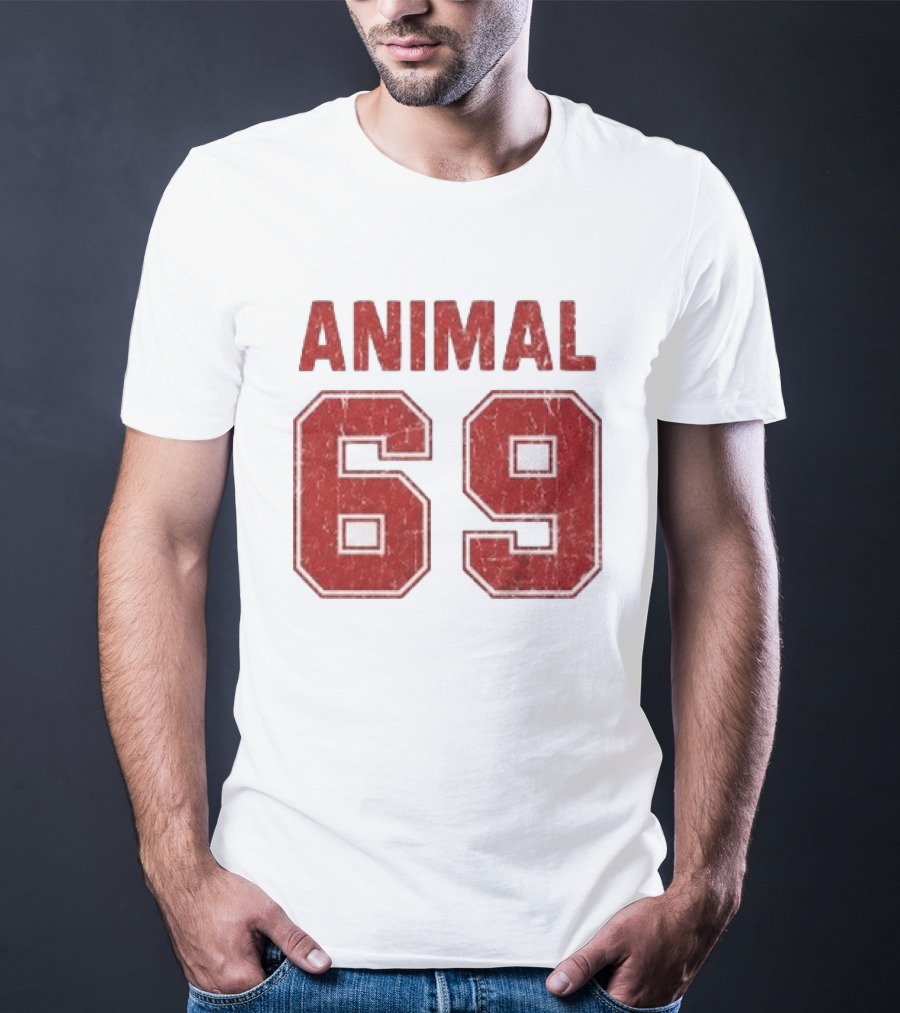 Justin Bieber Animal 69 Retro Jersey T-Shirt