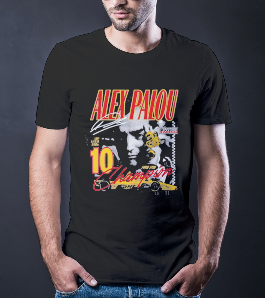Alex Palou Chip Ganassi Racing 10 Four Time Champion T-Shirt