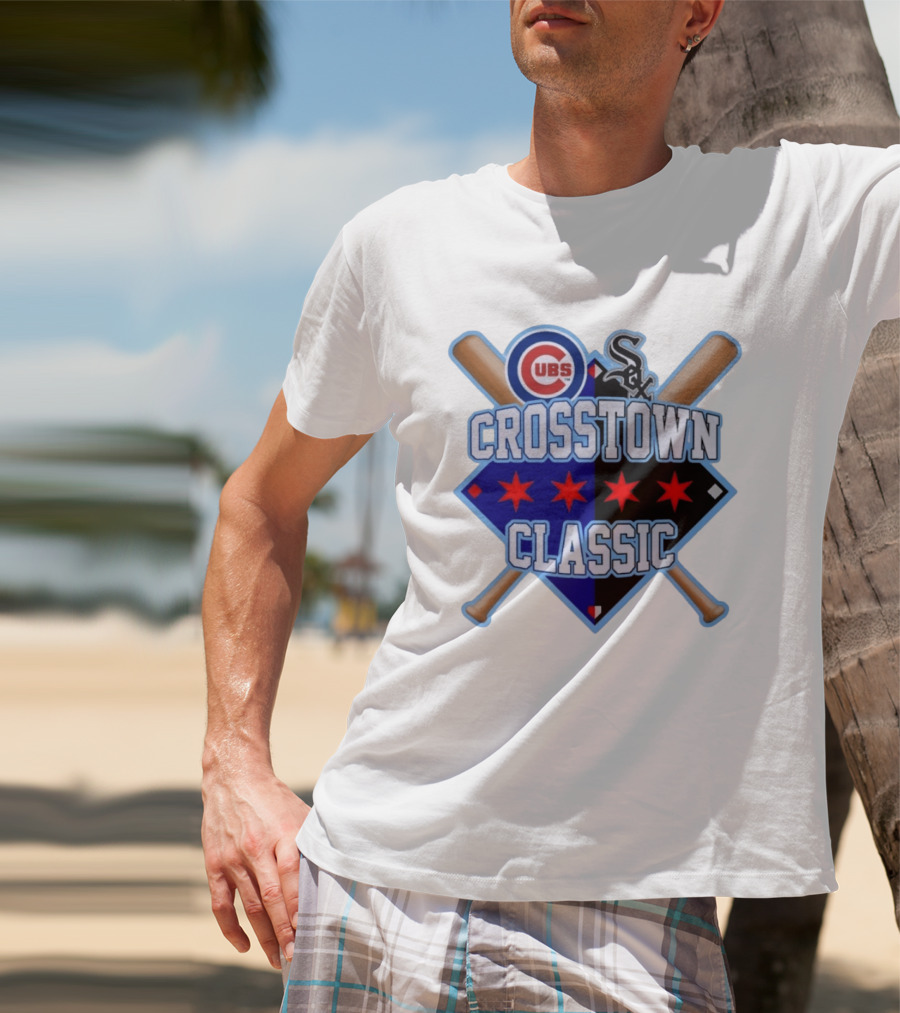Crosstown Classic 2026 Chicago Cubs Chicago White Sox Rivals Showdown T-Shirt