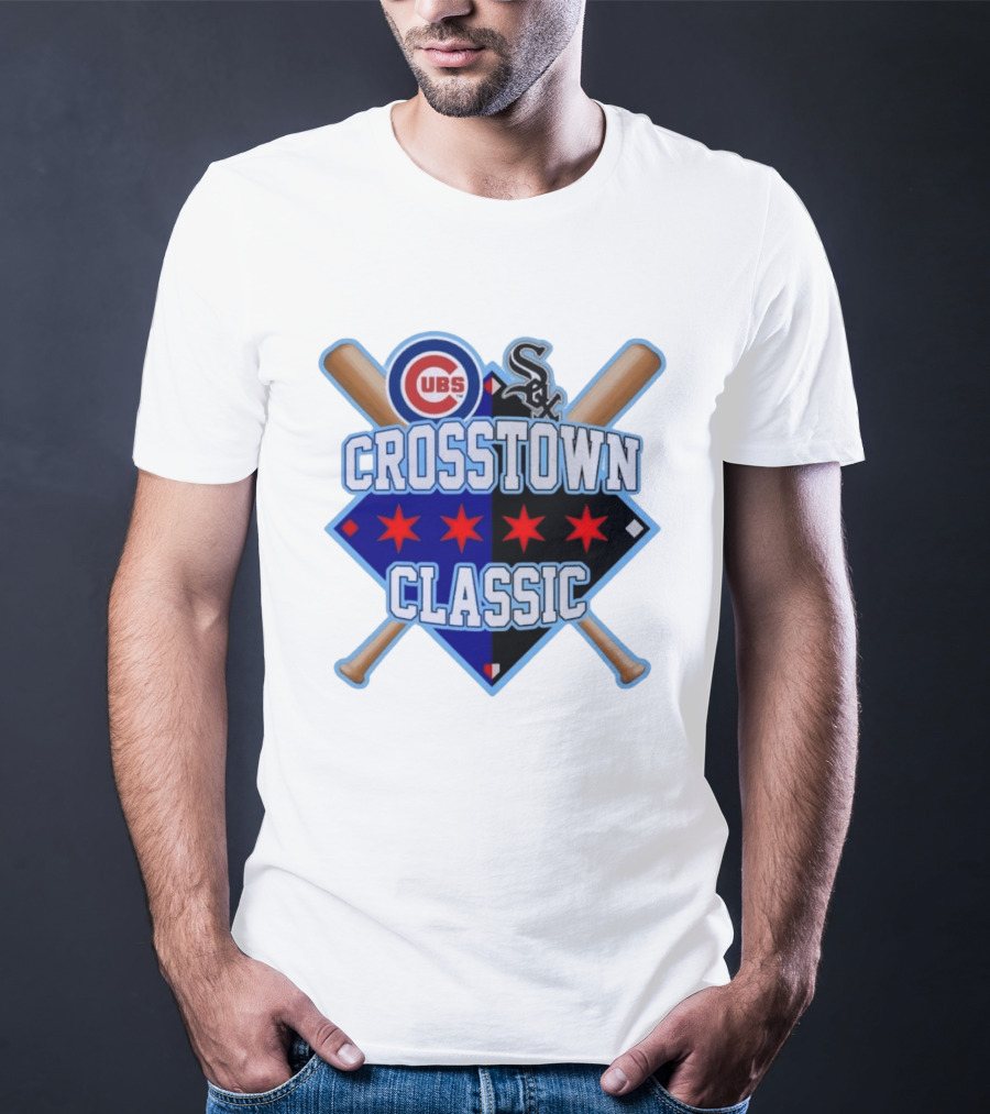 Crosstown Classic 2026 Chicago Cubs Chicago White Sox Rivals Showdown T-Shirt