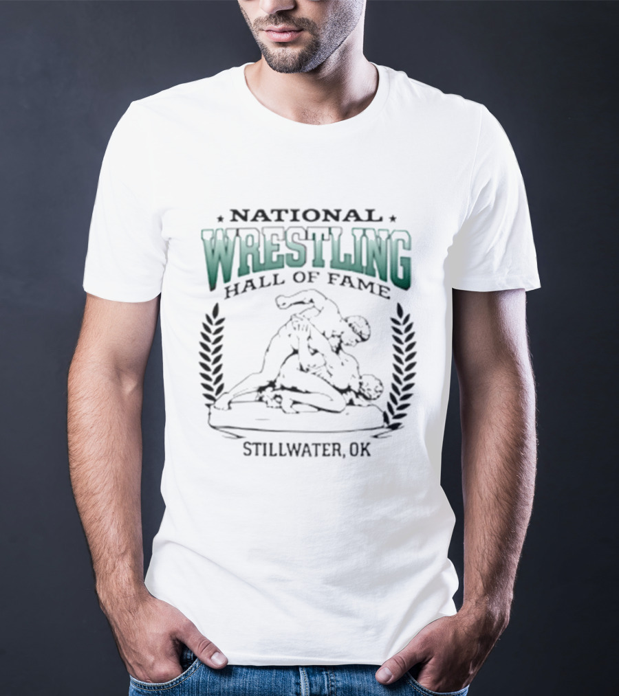 National Wrestling Hall Of Fame Stillwater OK Wrestling T-Shirt