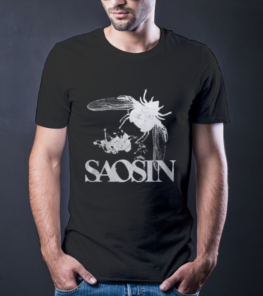Saosin 20 Years Celebration Self Titled Album With Floral T-Shirt