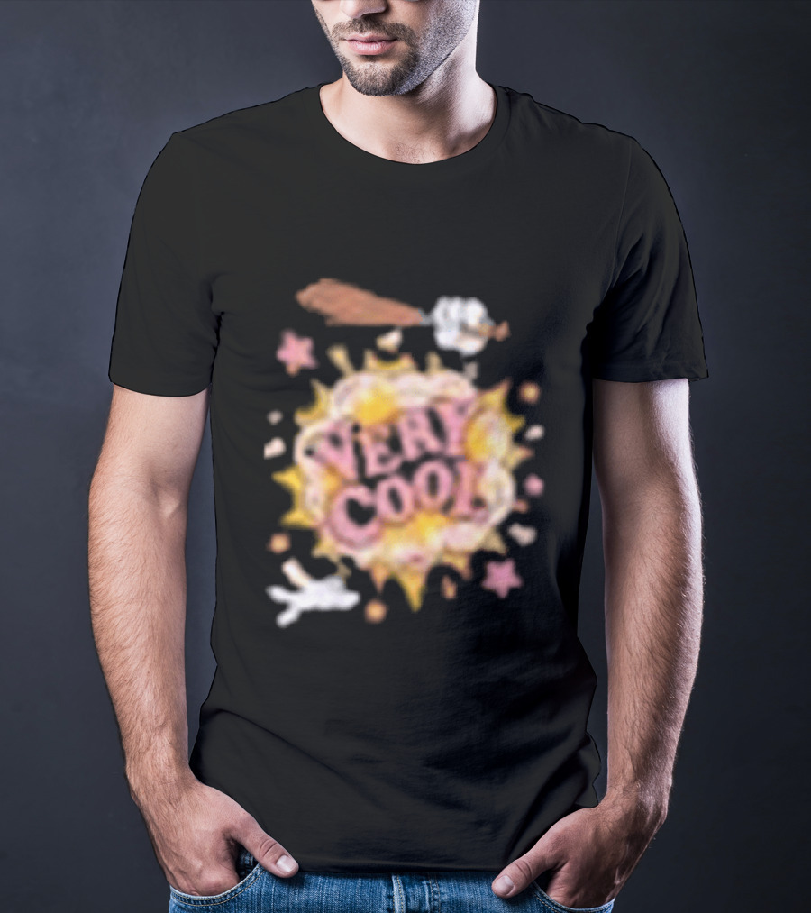 Very Cool Pizza Explosion With Cheesy Popcorn Topping T-Shirt