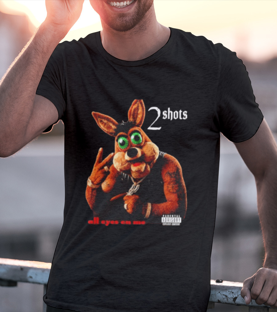 San Antonio Spurs Coyote 2 Shots All Eyes On Me T-Shirt